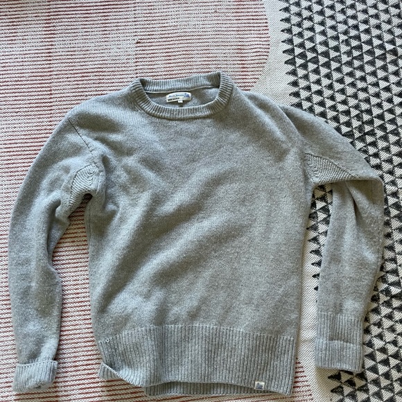 Merz b. Schwanen sweater, real wool, light grey. Perfect, basic sweater!! - Picture 2 of 3